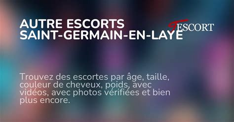 Escort Saint germain en laye